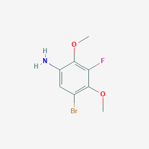 5-Bromo-3-fluoro-2,4-dimethoxyaniline