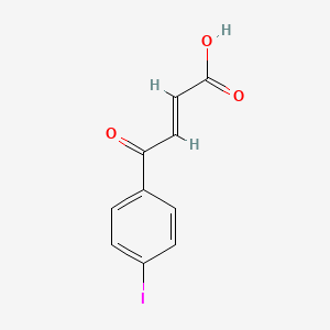 molecular formula C10H7IO3 B12835491 (2E)-4-(4-Iodophenyl)-4-oxobut-2-enoic acid CAS No. 35504-88-2