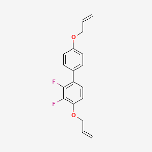 2,3-Difluoro-4,4'-bis(2-propen-1-yloxy)-1,1'-biphenyl