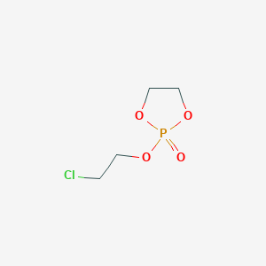 2-(2-Chloroethoxy)-1,3,2lambda~5~-dioxaphospholan-2-one