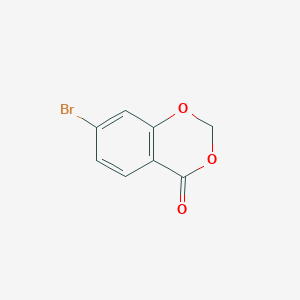 molecular formula C8H5BrO3 B12835646 7-Bromo-4H-benzo[d][1,3]dioxin-4-one 