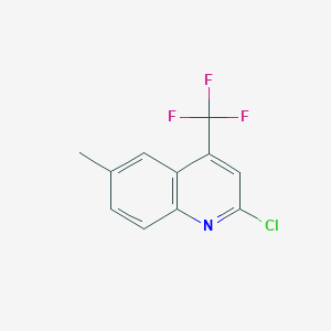 2-Chloro-6-methyl-4-(trifluoromethyl)quinoline