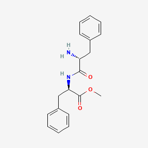 molecular formula C19H22N2O3 B12835690 Methyl D-phenylalanyl-D-phenylalaninate 