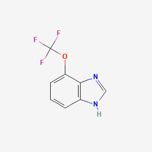 7-Trifluoromethoxy-1H-benzimidazole