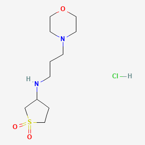 N-(1,1-dioxidotetrahydrothien-3-yl)-N-(3-morpholin-4-ylpropyl)amine hydrochloride