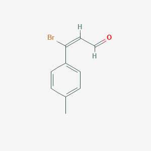 (2E)-3-Bromo-3-(4-methylphenyl)acrylaldehyde