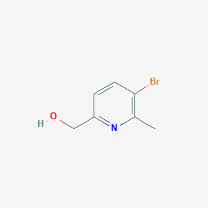 molecular formula C7H8BrNO B1283595 (5-Bromo-6-methylpyridin-2-yl)methanol CAS No. 137778-11-1