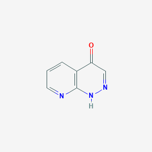 molecular formula C7H5N3O B12835986 Pyrido[2,3-c]pyridazin-4(1h)-one 