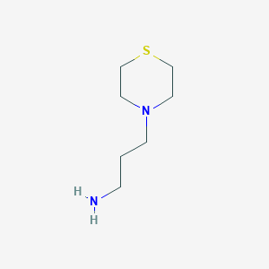 B1283600 N-(3-Aminopropyl)-thiomorpholine CAS No. 75653-87-1