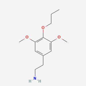 molecular formula C13H21NO3 B1283602 Proscaline CAS No. 39201-78-0