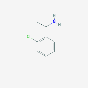 1-(2-Chloro-4-methylphenyl)ethan-1-amine