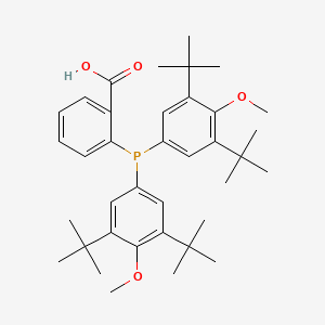 2-(Bis(3,5-di-tert-butyl-4-methoxyphenyl)phosphino)benzoic acid