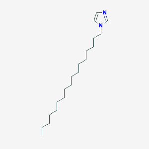 molecular formula C20H38N2 B12836182 1-Heptadecyl-1H-imidazole CAS No. 25268-79-5
