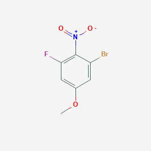 3-Bromo-5-fluoro-4-nitroanisole