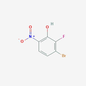 3-Bromo-2-fluoro-6-nitrophenol