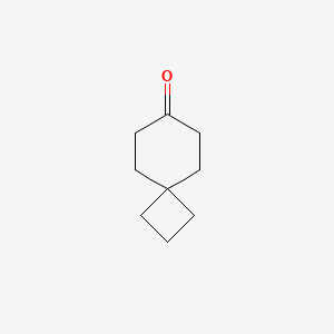 molecular formula C9H14O B1283637 Spiro[3.5]nonan-7-one CAS No. 31058-02-3