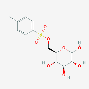 molecular formula C13H18O8S B12836388 [(2R,3S,4S,5R)-3,4,5,6-tetrahydroxyoxan-2-yl]methyl 4-methylbenzenesulfonate 