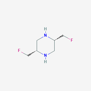 (2S,5S)-2,5-Bis(fluoromethyl)piperazine