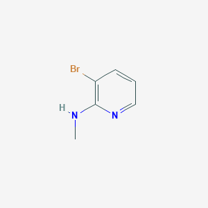 molecular formula C6H7BrN2 B1283642 3-bromo-N-methylpyridin-2-amine CAS No. 214977-38-5