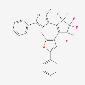 3,3'-(Perfluorocyclopent-1-ene-1,2-diyl)bis(2-methyl-5-phenylfuran)