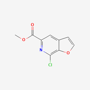 Methyl 7-chlorofuro[2,3-c]pyridine-5-carboxylate