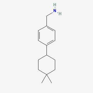 (4-(4,4-Dimethylcyclohexyl)phenyl)methanamine