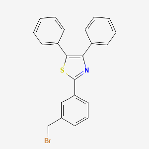 2-[3-(Bromomethyl)phenyl]-4,5-diphenylthiazole