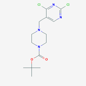 tert-Butyl 4-((2,4-dichloropyrimidin-5-yl)methyl)piperazine-1-carboxylate