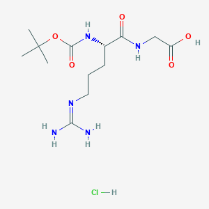 N-[(1,1-Dimethylethoxy)carbonyl]-L-arginyl-glycine hydrochloride