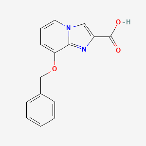 8-(Benzyloxy)imidazo[1,2-a]pyridine-2-carboxylic acid