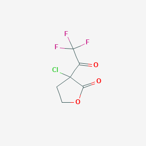 3-Chloro-3-(trifluoroacetyl)oxolan-2-one