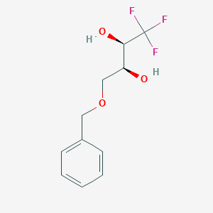 2,3-Butanediol, 1,1,1-trifluoro-4-(phenylmethoxy)-, (2R,3S)-