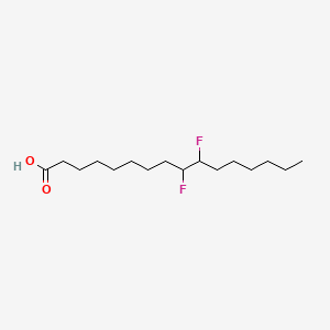 9,10-Difluorohexadecanoic acid