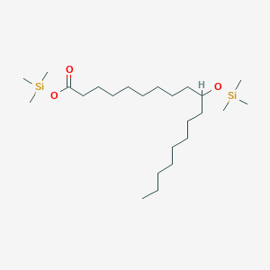 Trimethylsilyl 10-((trimethylsilyl)oxy)octadecanoate