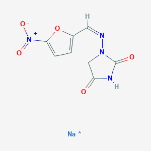 molecular formula C8H6N4NaO5 B12836762 CID 87124108 