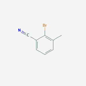molecular formula C8H6BrN B1283678 2-溴-3-甲基苯甲腈 CAS No. 263159-64-4
