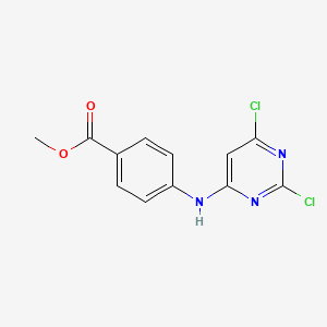 Methyl 4-((2,6-dichloropyrimidin-4-yl)amino)benzoate