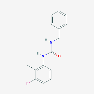 molecular formula C15H15FN2O B12836920 1-Benzyl-3-(3-fluoro-2-methylphenyl)urea 