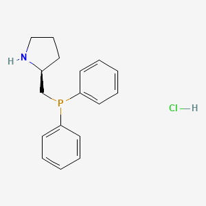 (S)-2-((Diphenylphosphanyl)methyl)pyrrolidine hydrochloride