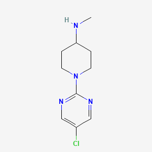 1-(5-chloropyrimidin-2-yl)-N-methylpiperidin-4-amine