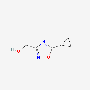 (5-Cyclopropyl-1,2,4-oxadiazol-3-yl)methanol