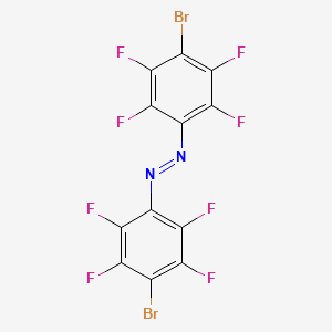 Azobenzene, 2,2',3,3',5,5',6,6'-octafluoro-4,4'-dibromo-