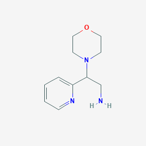 2-Morpholin-4-yl-2-pyridin-2-ylethanamine