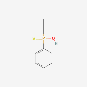 Phosphinothioic acid, (1,1-dimethylethyl)phenyl-