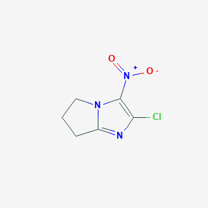 2-chloro-3-nitro-6,7-dihydro-5H-pyrrolo[1,2-a]imidazole