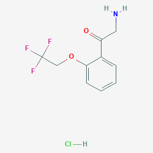 2-(2,2,2-Trifluoroethoxy)phenacylamine hydrochloride