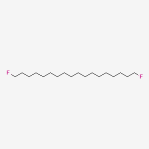 molecular formula C18H36F2 B12837215 1,18-Difluorooctadecane CAS No. 408-43-5