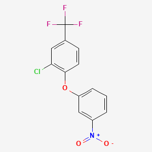 2-Chloro-1-(3-nitrophenoxy)-4-(trifluoromethyl)benzene