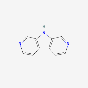 molecular formula C10H7N3 B12837343 5,8,11-triazatricyclo[7.4.0.02,7]trideca-1(9),2(7),3,5,10,12-hexaene 