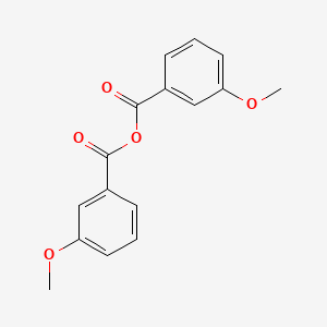 molecular formula C16H14O5 B12837388 m-Anisic acid anhydride 